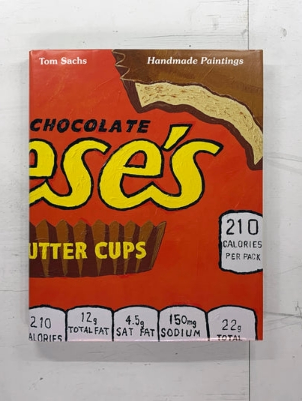 Tom Sachs: Handmade Paintings Hardcover Book